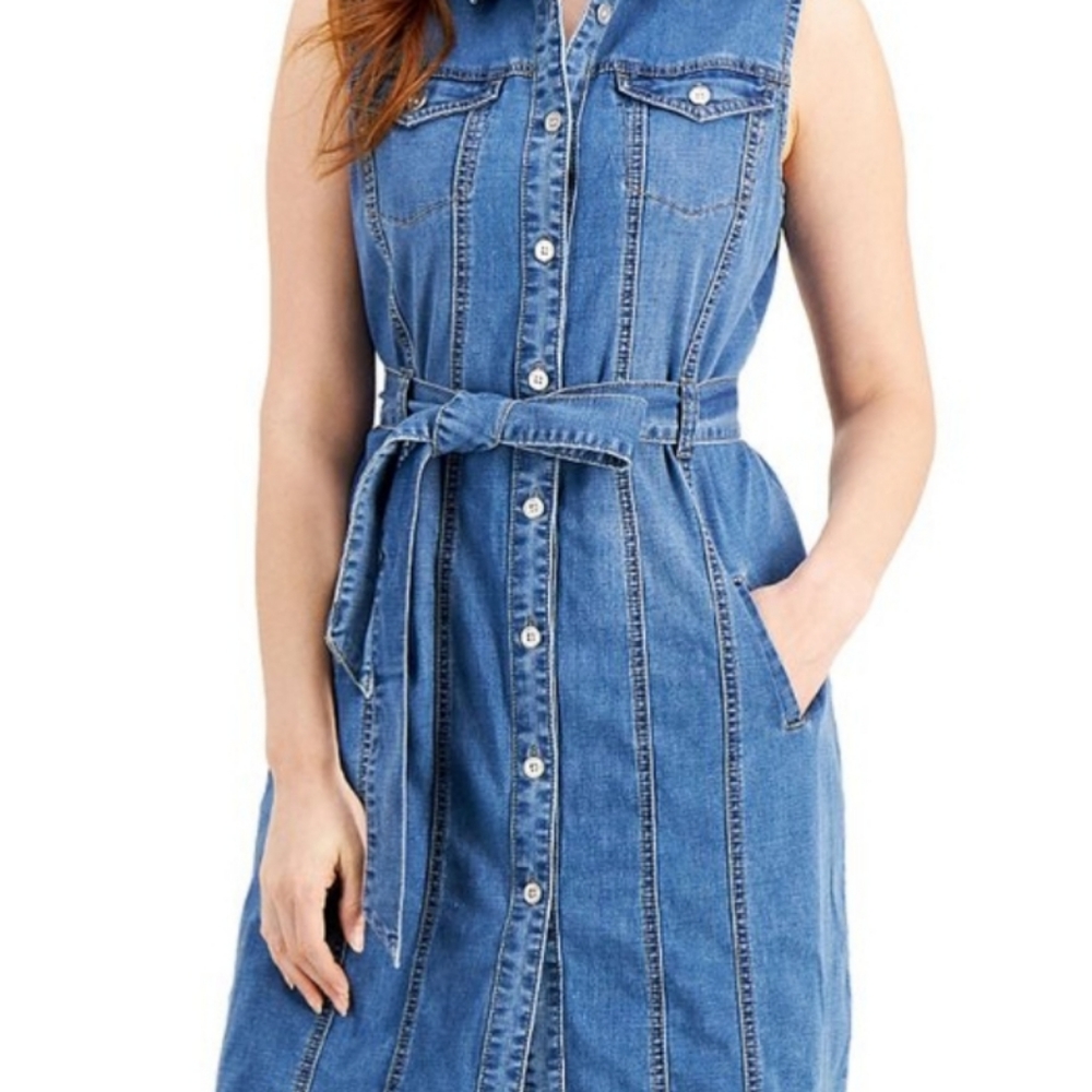 Style & Co by Macy's Denim Sundress